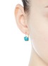 Figure View - Click To Enlarge - ISABEL MARANT - 'Jacques' stone cabochon drop earrings