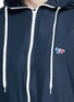 Detail View - Click To Enlarge - MAISON KITSUNÉ - Fox logo embroidery windbreaker jacket
