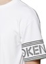 Detail View - Click To Enlarge - KENZO - Logo print sleeve skate T-shirt