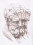 Detail View - Click To Enlarge - NEIL BARRETT - Fragment sculpture print T-shirt