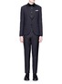 Figure View - Click To Enlarge - NEIL BARRETT - Satin lapel tuxedo blazer