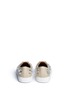 Back View - Click To Enlarge - CHARLOTTE OLYMPIA - 'Bejewelled' embellished linen sneakers