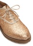Detail View - Click To Enlarge - CHARLOTTE OLYMPIA - 'Stefania' glitter Oxfords