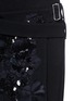 Detail View - Click To Enlarge - 3.1 PHILLIP LIM - Floral embellished cropped apron crepe pants