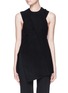Main View - Click To Enlarge - 3.1 PHILLIP LIM - Draped wool-yak-cashmere sleeveless knit top