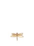 Main View - Click To Enlarge - LOQUET LONDON - 'Dragonfly' 14k yellow gold single stud earring – Strength