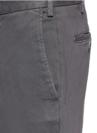 Detail View - Click To Enlarge - ISAIA - Cotton slim fit chinos