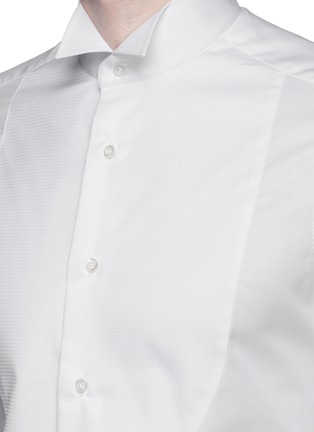 Detail View - Click To Enlarge - ISAIA - Wing tip bib tuxedo shirt