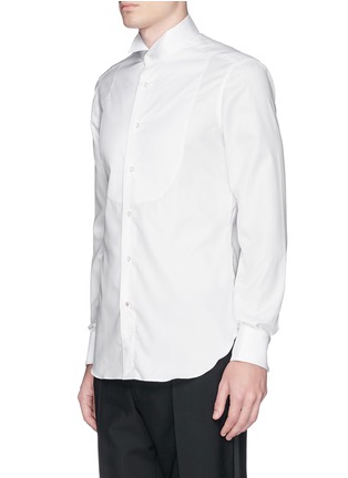 Front View - Click To Enlarge - ISAIA - Wing tip bib tuxedo shirt