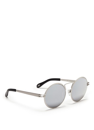 Figure View - Click To Enlarge - ANDERNE - 'Maybe This Time' round metal sunglasses