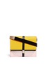 Main View - Click To Enlarge - MSGM - Oversize colourblock leather shoulder bag