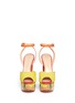 Figure View - Click To Enlarge - CHARLOTTE OLYMPIA - 'Wild, Wild Wedge' suede platform sandals