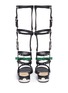 Back View - Click To Enlarge - TOGA ARCHIVES - Western buckle detachable gladiator sandals
