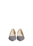 Figure View - Click To Enlarge - FABIO RUSCONI - Point toe speckle leather flats