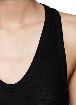 Detail View - Click To Enlarge - T BY ALEXANDER WANG - Racer back tank top