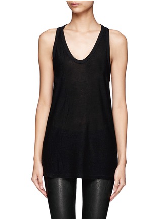 Main View - Click To Enlarge - T BY ALEXANDER WANG - Racer back tank top