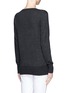 Back View - Click To Enlarge - MARKUS LUPFER - Smacker lip sequin sweater