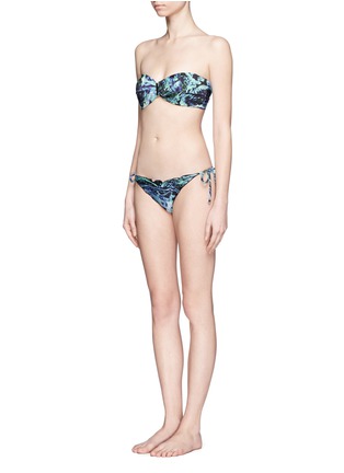 Figure View - Click To Enlarge - VIX - Peri ruffle trim bikini bottom