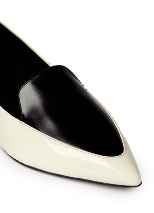 Detail View - Click To Enlarge - 3.1 PHILLIP LIM - Point-toe patent leather slip-ons