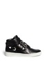 Main View - Click To Enlarge - MICHAEL KORS - 'Robin' high top leather sneakers