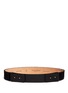 Main View - Click To Enlarge - MAISON BOINET - Double closure calf hair leather belt