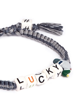 Detail View - Click To Enlarge - VENESSA ARIZAGA - 'Lucky ducky' bracelet
