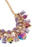 Detail View - Click To Enlarge - SCHO - Electroplate crystal necklace