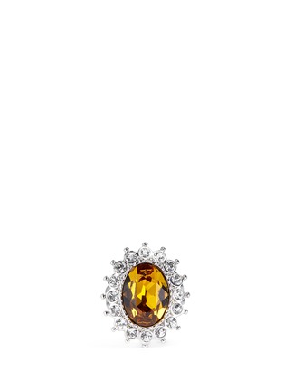 Main View - Click To Enlarge - KENNETH JAY LANE - Topaz crystal ring