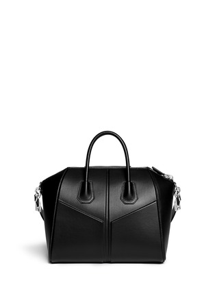 Back View - Click To Enlarge - GIVENCHY - 'Antigona' medium 3D leather bag 