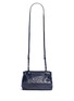 Back View - Click To Enlarge - GIVENCHY - 'PANDORA' Mini crinkle leather bag