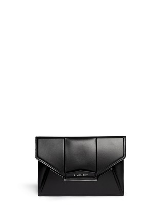 Main View - Click To Enlarge - GIVENCHY - 'Antigona' medium 3D leather envelope clutch