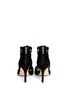 Back View - Click To Enlarge - SAM EDELMAN - 'Zavier' suede caged pumps
