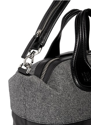 Detail View - Click To Enlarge - GIVENCHY - 'Nightingale' medium wool leather bag