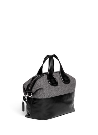 Figure View - Click To Enlarge - GIVENCHY - 'Nightingale' medium wool leather bag