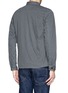 Back View - Click To Enlarge - STONE ISLAND - Zip front shirt