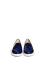 Figure View - Click To Enlarge - CHARLES PHILIP SHANGHAI - 'Victoria' calf hair vamp patent leather slip-ons
