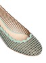 Detail View - Click To Enlarge - CHLOÉ - Scalloped edge perforated leather flats