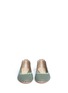 Figure View - Click To Enlarge - CHLOÉ - Scalloped edge perforated leather flats