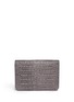 Back View - Click To Enlarge - ALEXANDER WANG - Prisma envelope leather clutch