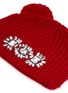Detail View - Click To Enlarge - MARKUS LUPFER - Jewel cat ear kids beanie