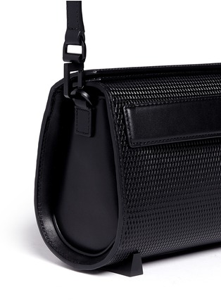 Detail View - Click To Enlarge - ALEXANDER WANG - Chasity diamond embossed leather bag