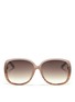 Main View - Click To Enlarge - 3.1 PHILLIP LIM - Oversized sunglasses