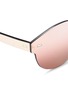 Detail View - Click To Enlarge - SUPER - 'Tuttolente Paloma' rimless all lens sunglasses