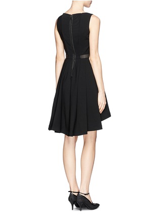 Back View - Click To Enlarge - ALICE & OLIVIA - 'Colby' high-low cascade dress