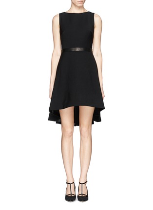 Main View - Click To Enlarge - ALICE & OLIVIA - 'Colby' high-low cascade dress