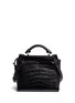 Back View - Click To Enlarge - 3.1 PHILLIP LIM - 'Ryder' small alligator leather satchel