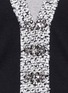 Detail View - Click To Enlarge - TORY BURCH - 'Gwyneth' tweed trim crystal embellished cardigan