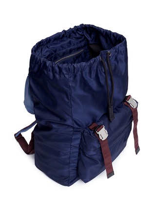  - MARNI - Colourblocked tech fabric backpack