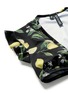 Detail View - Click To Enlarge - BETH RICHARDS - 'Sophia' lemon print flutter sleeve swim top