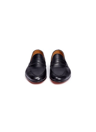 Front View - Click To Enlarge - MAGNANNI - Leather penny loafers